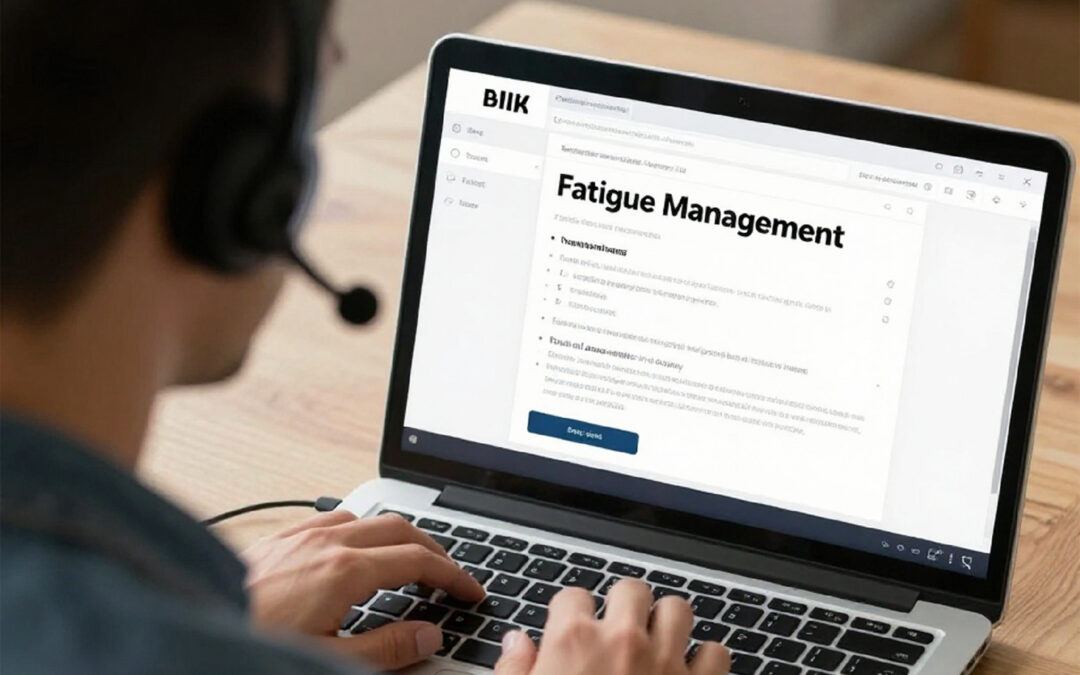 The Hidden Cost of Tired Teams: Why On-Demand Online Fatigue Management Training Replaces Traditional Seminars